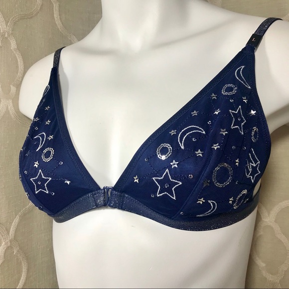 Large Victoria’s Secret Triangle Star Bralette - Picture 2 of 6